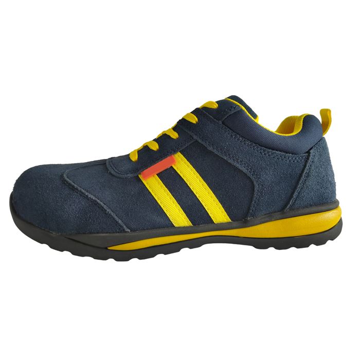 China Suede leather sport safety shoes
